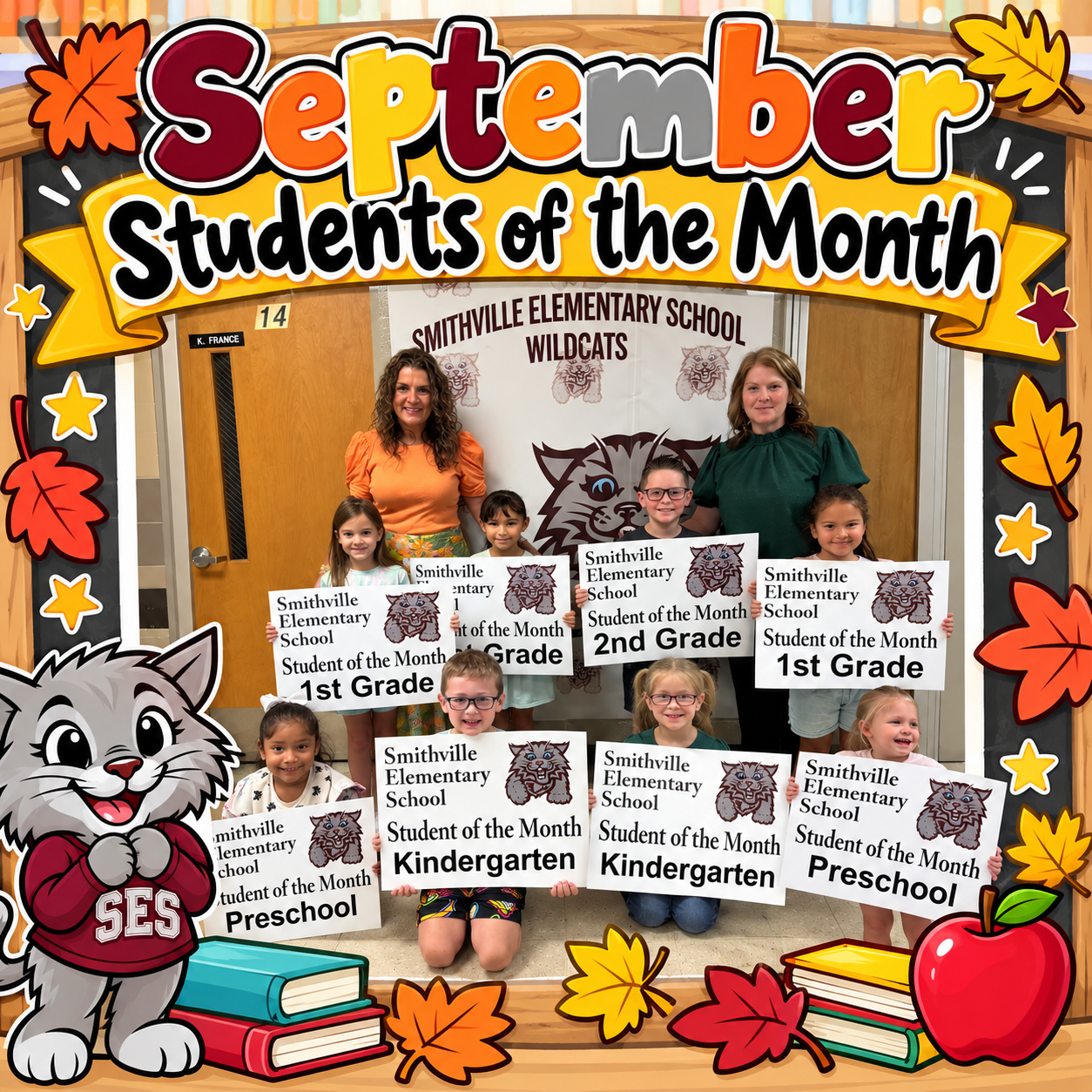 September Students of the Month