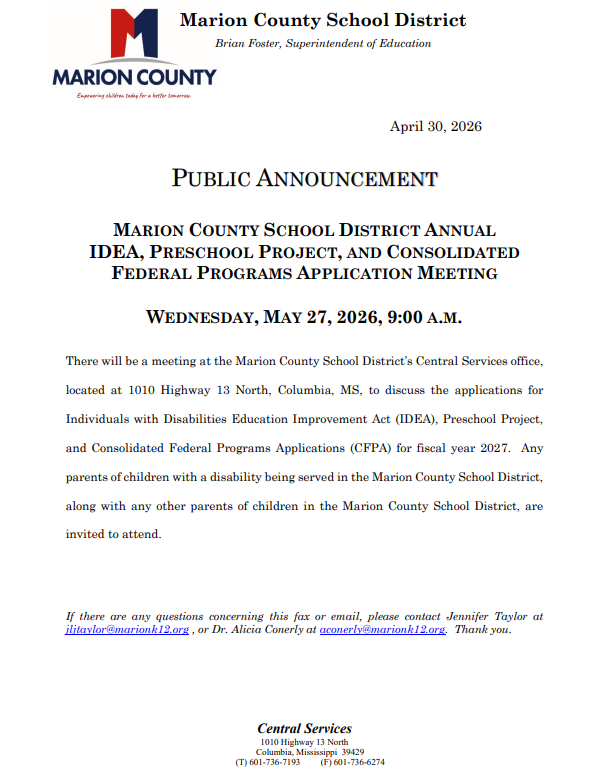Annual Programs Application Meeting