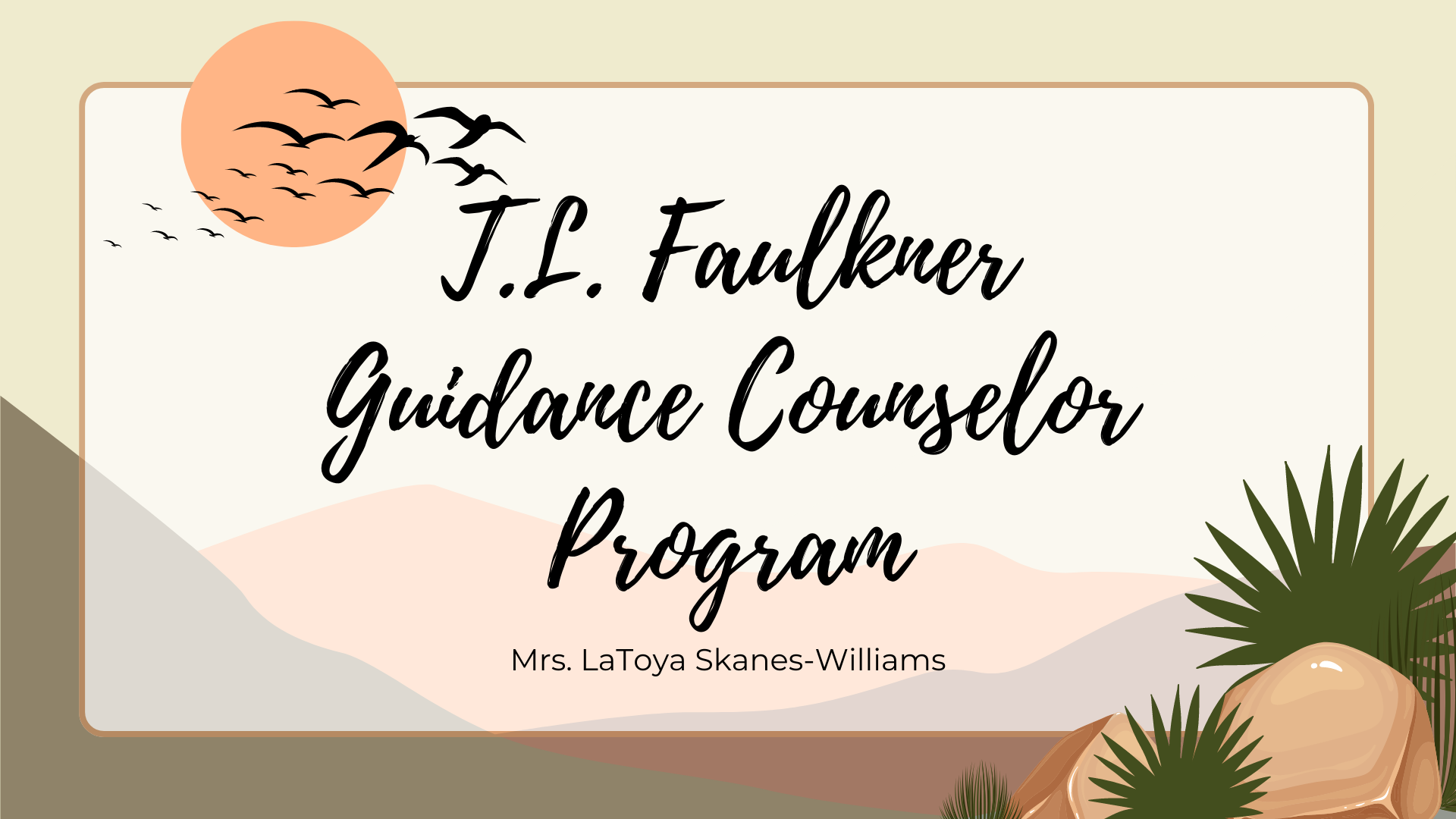 tl faulkner guidance counselor program