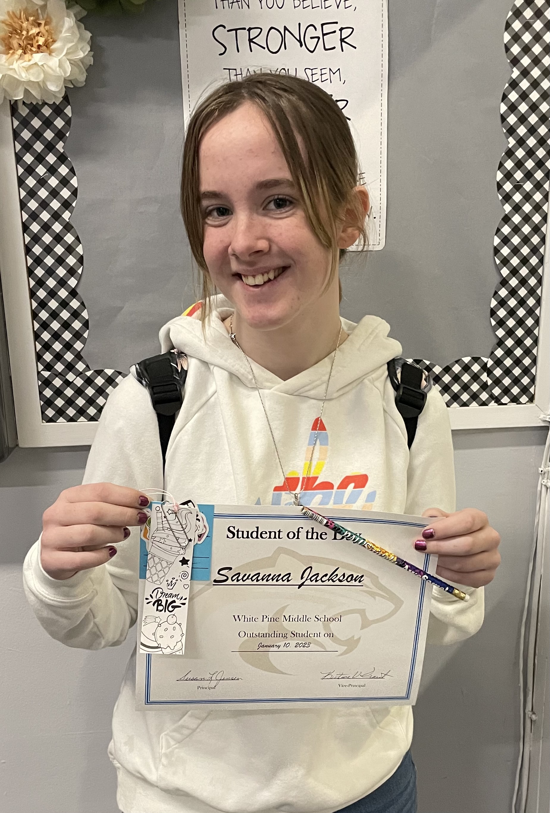 Student of the Day 01/10/2023