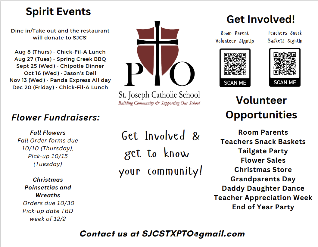 PTO Fall flyer