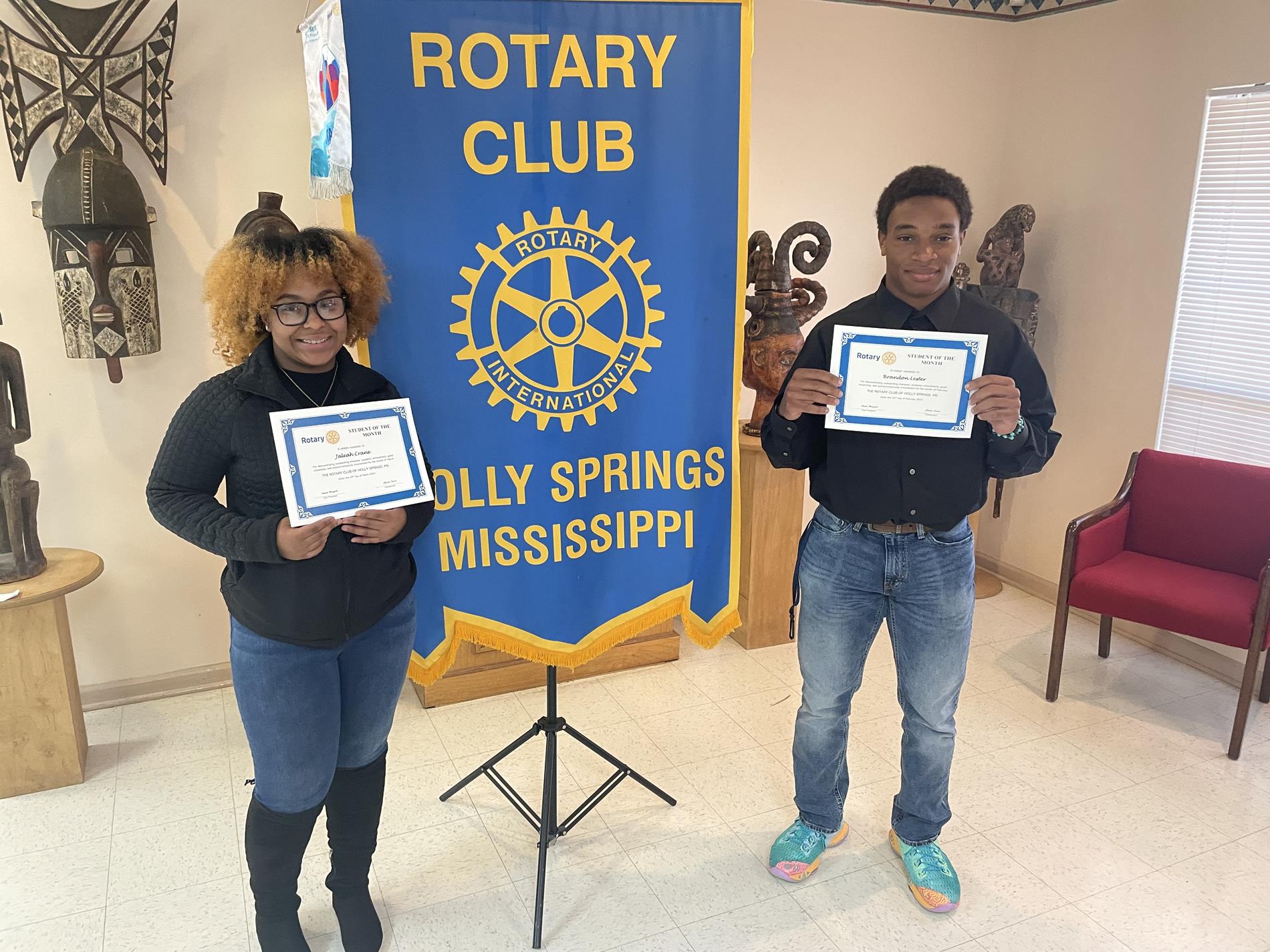 Rotary Club Students of the Month