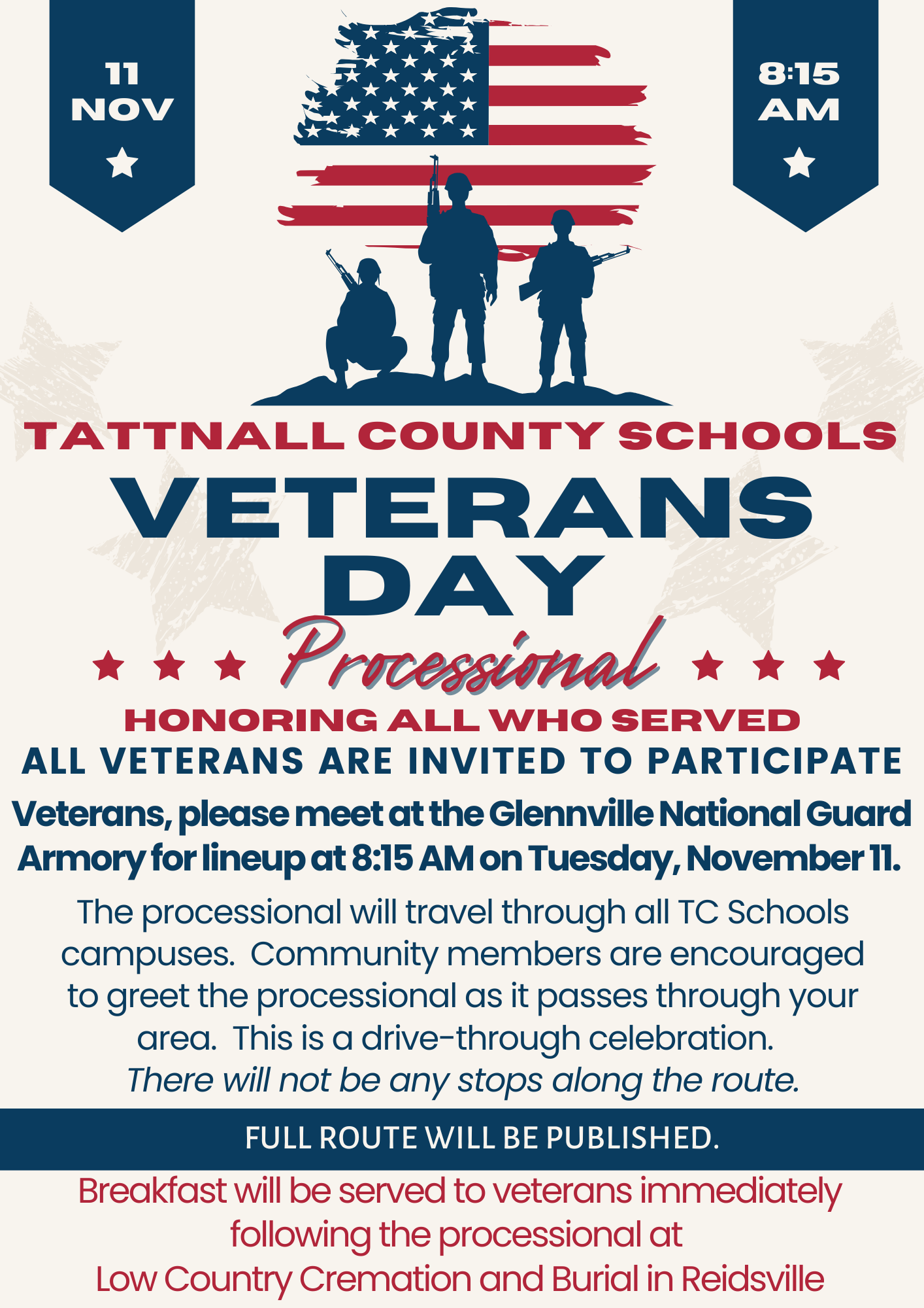 veterans day processional