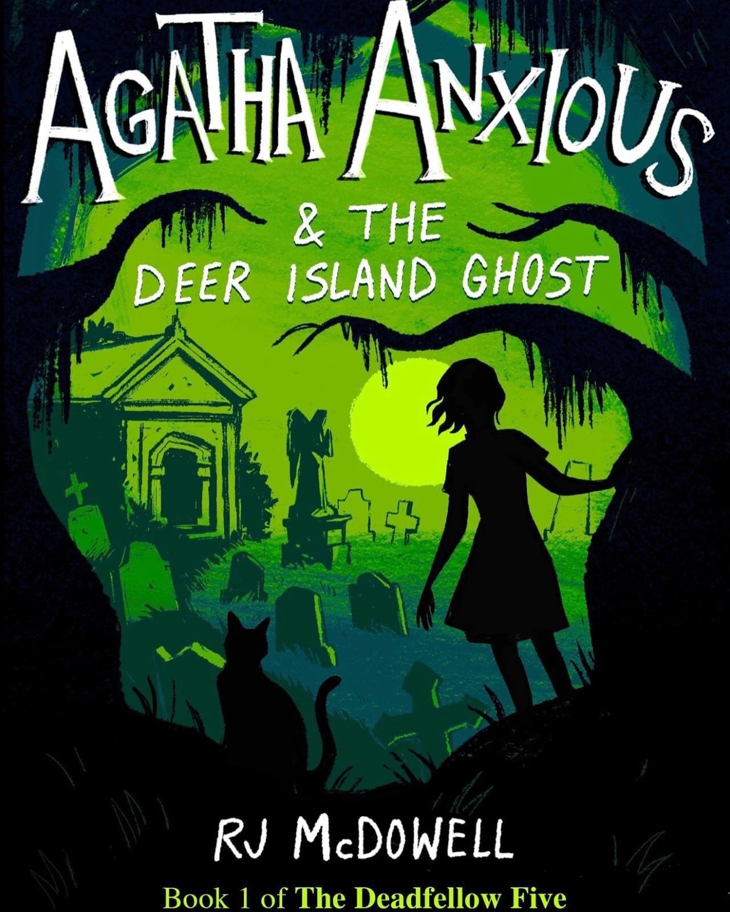 Book Cover of Agatha Anxious and the Deer Island Ghost 
