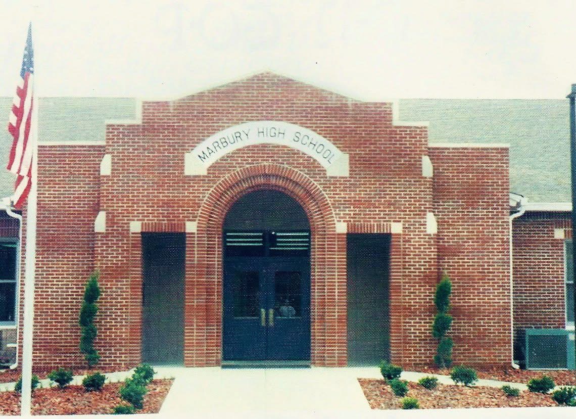 Image of Marbury High School After Fire Image of Marbury High School After Fire
