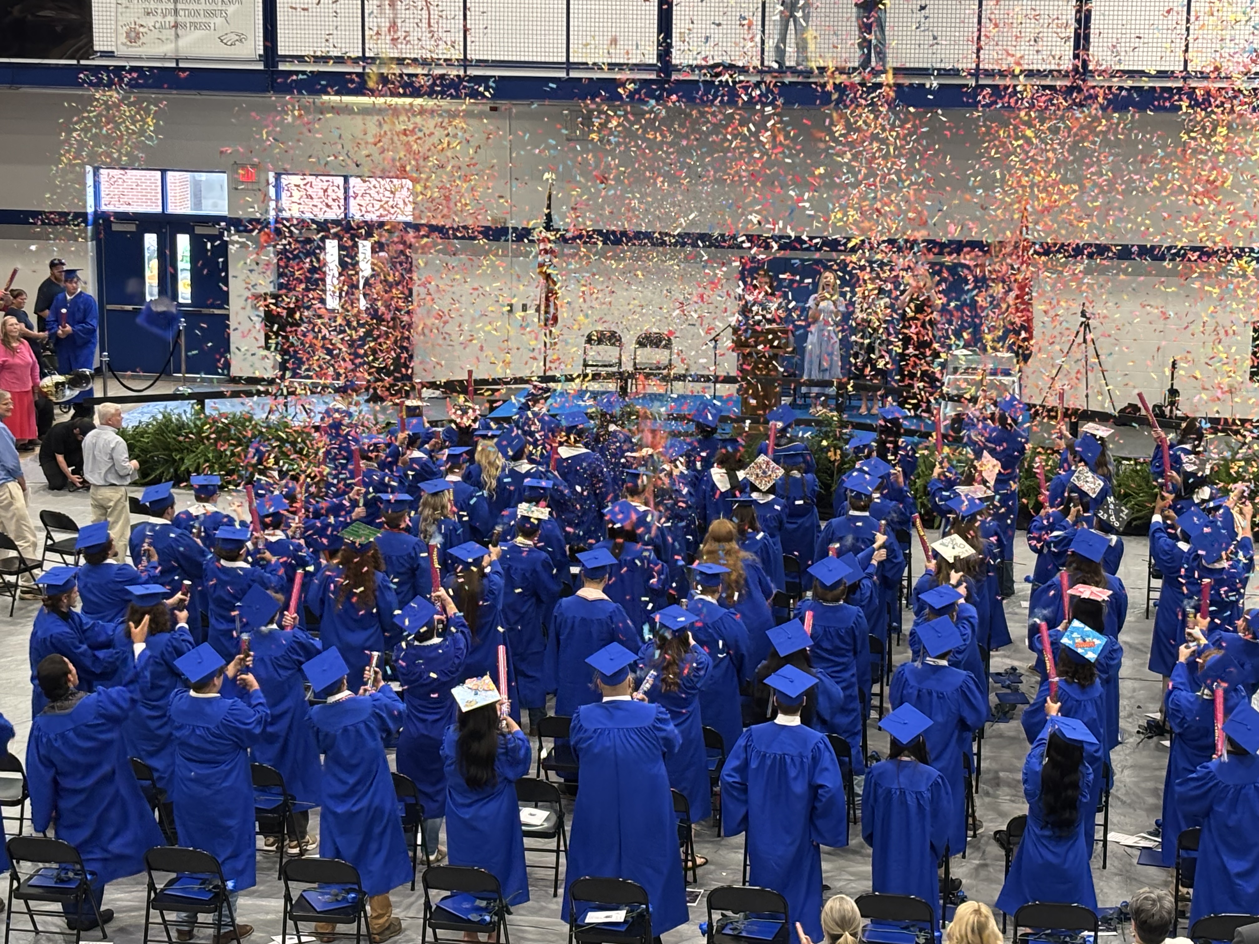 EHHS Graduates celebrating graduating