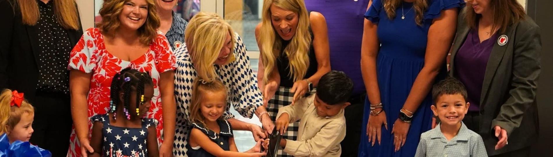 Ribbon Cutting for the Early Learning Academy
