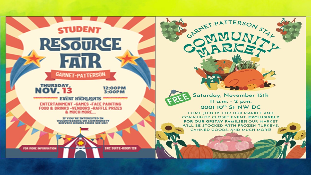 Resource Fair and Market