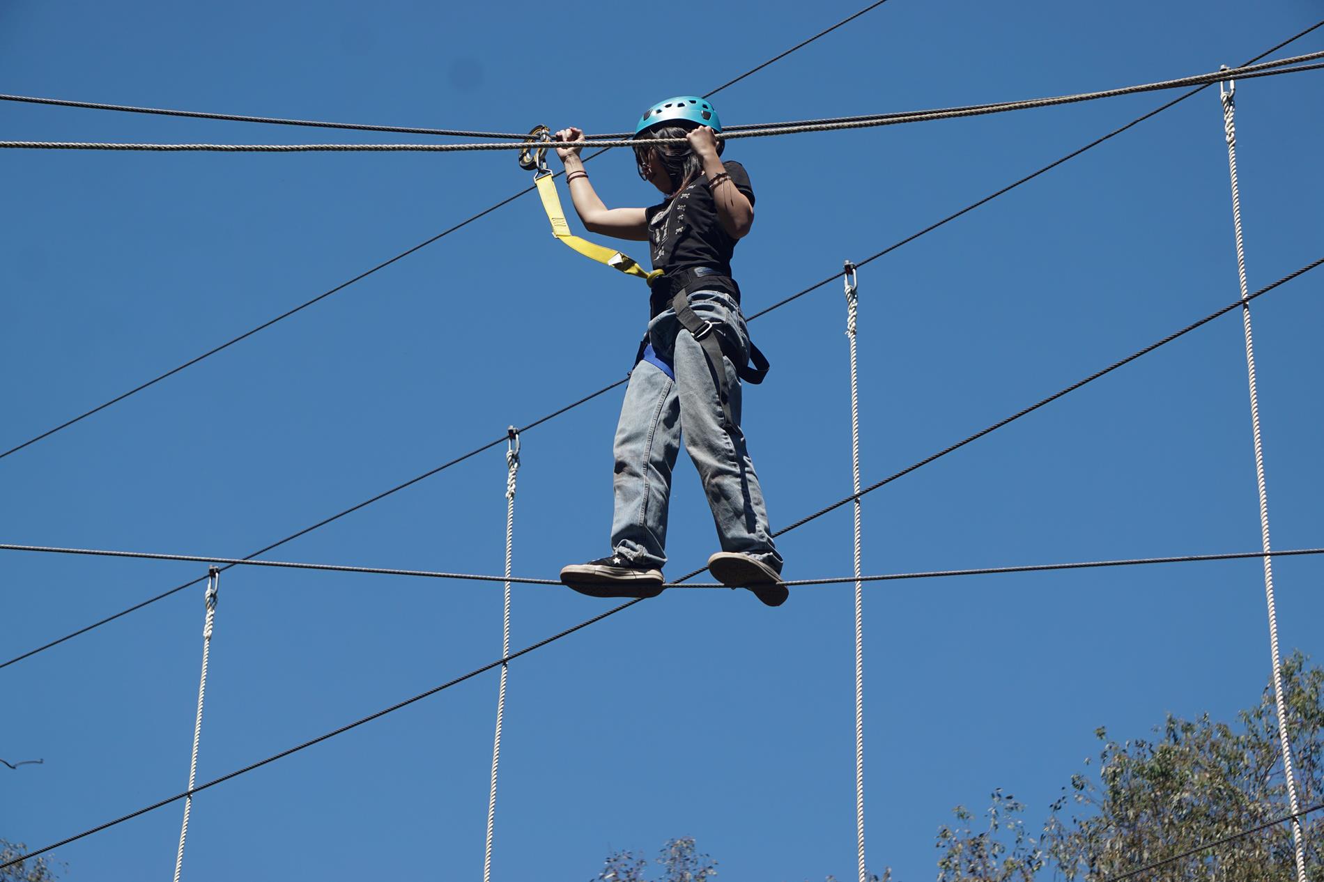 Scout Island Ropes Course 2