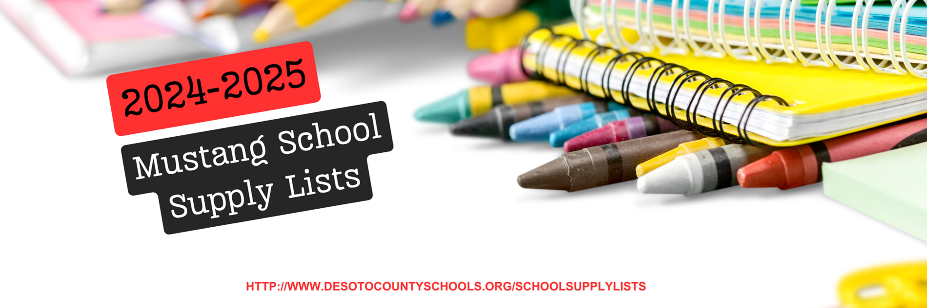 2024-2025 School Supply Lists