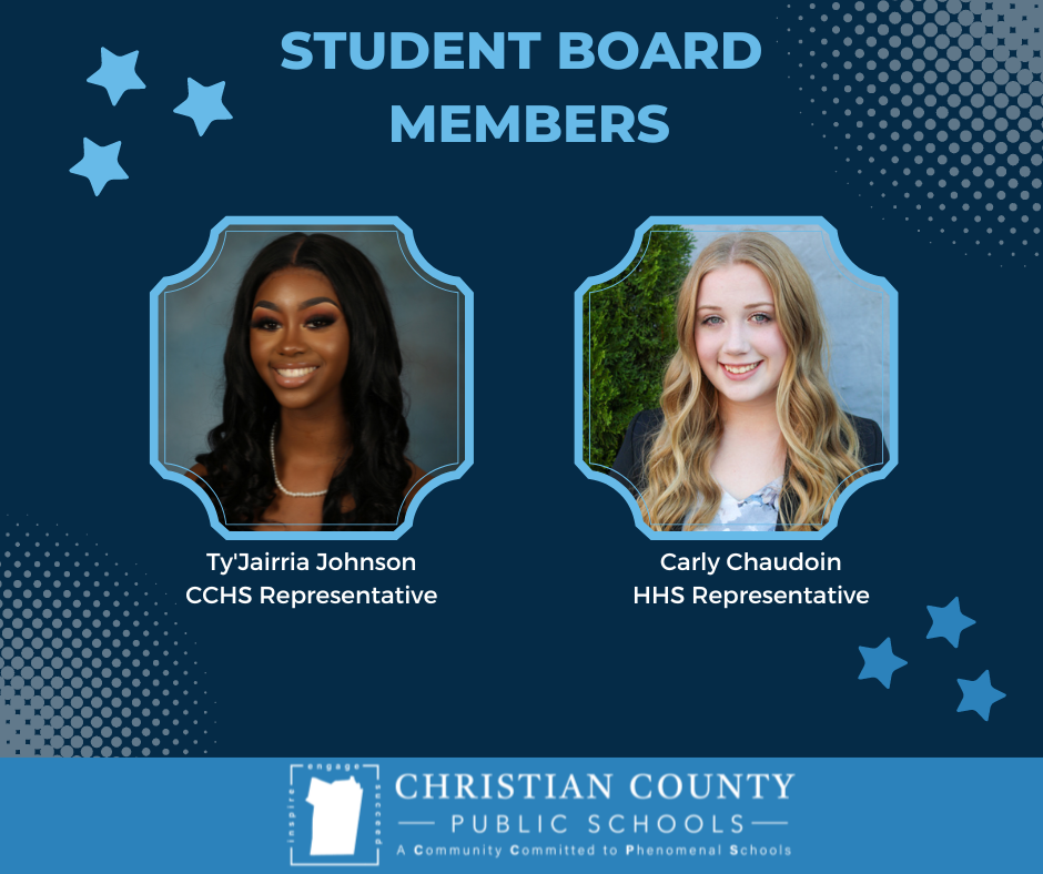 Student Board Members, Johnson and Chaudoin