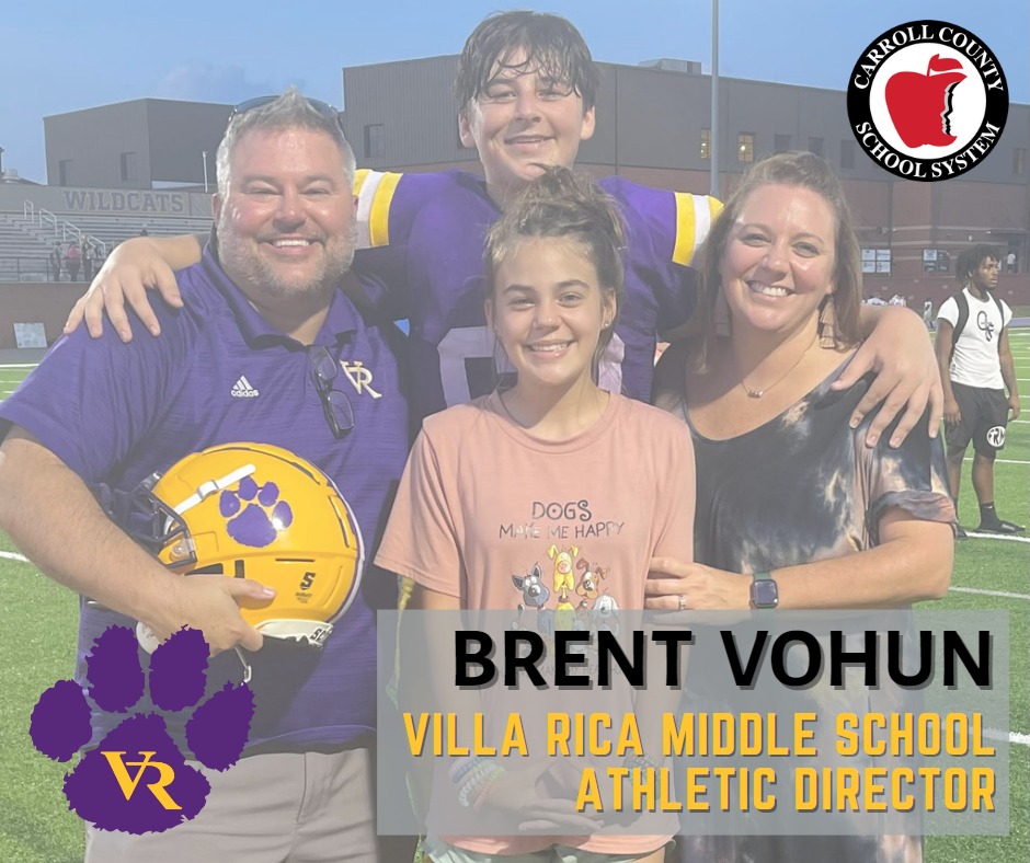 Brent Vohun and family