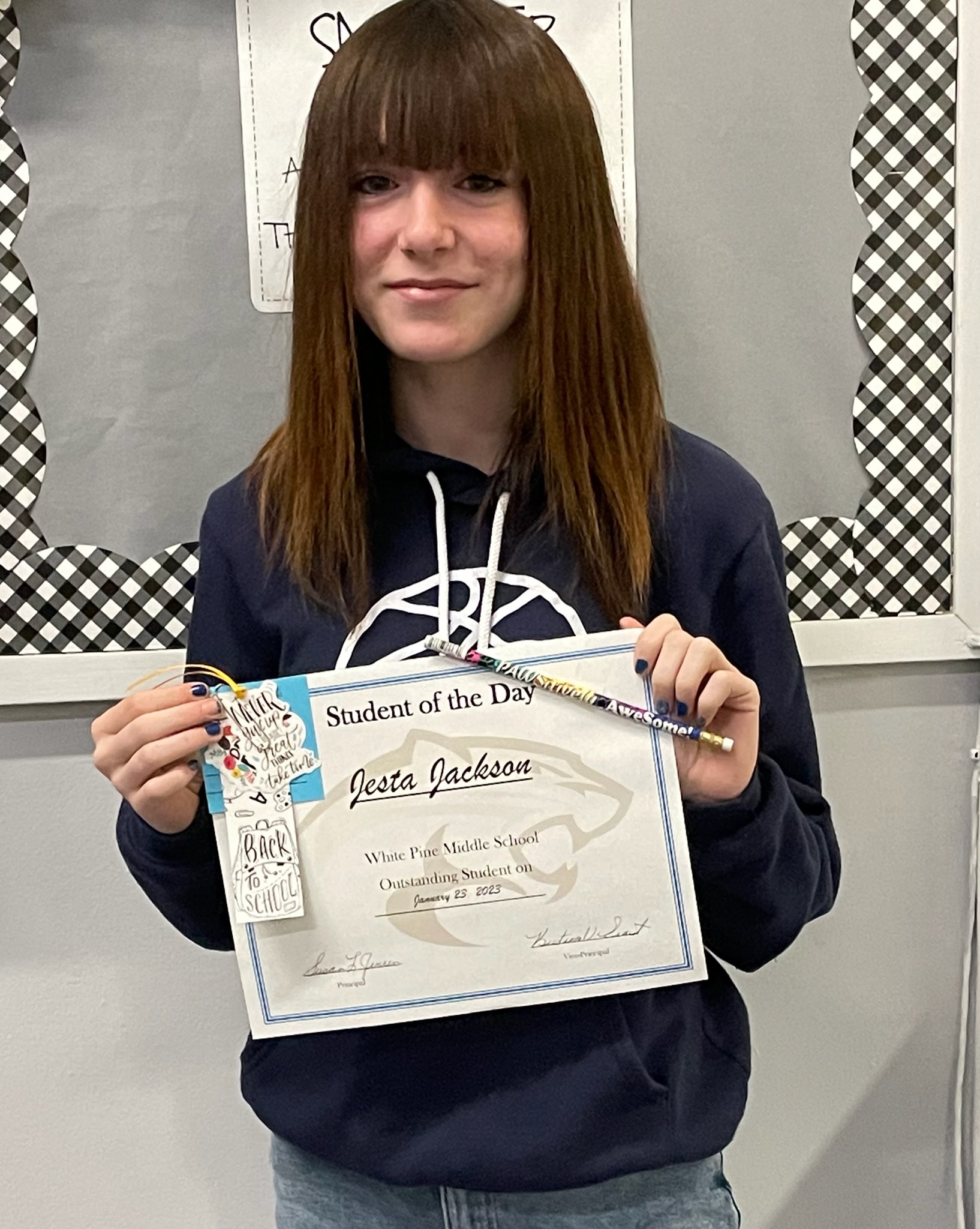 Student of the Day 01/23/2023