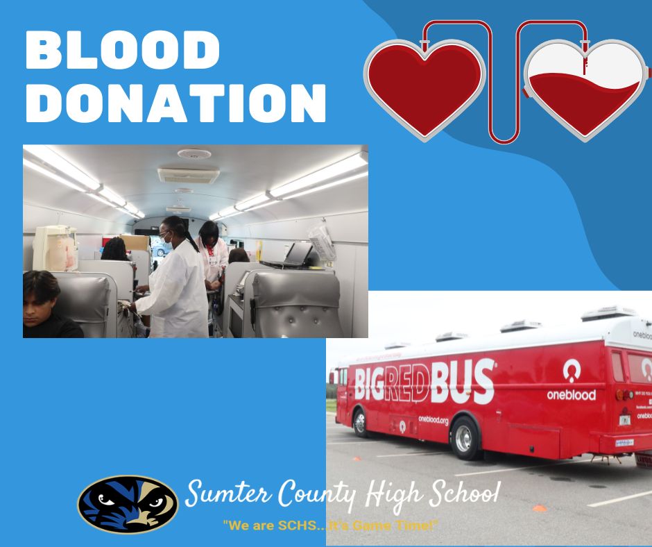 HOSA and SCHS Blood drive 