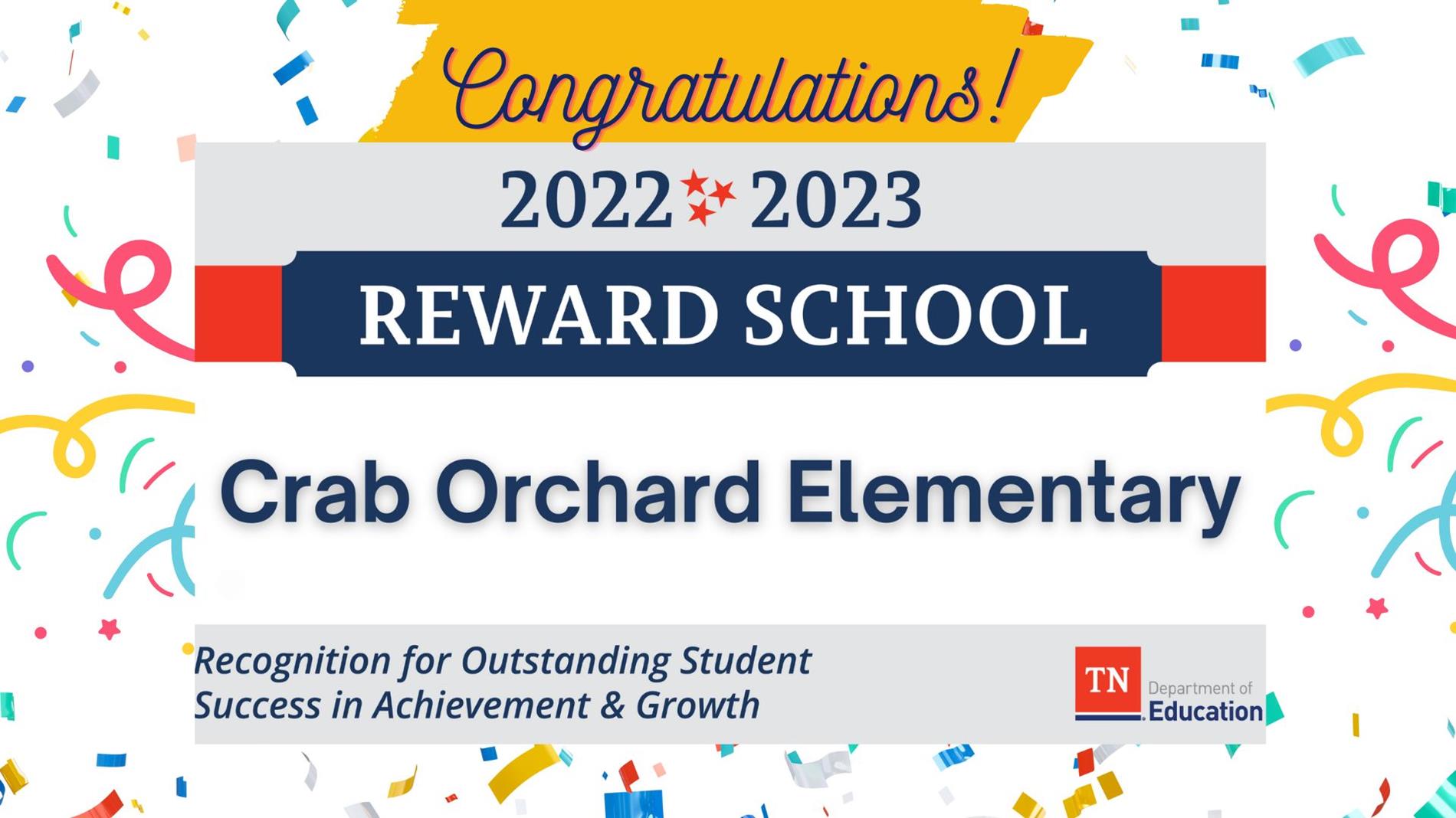 Crab Orchard Reward School