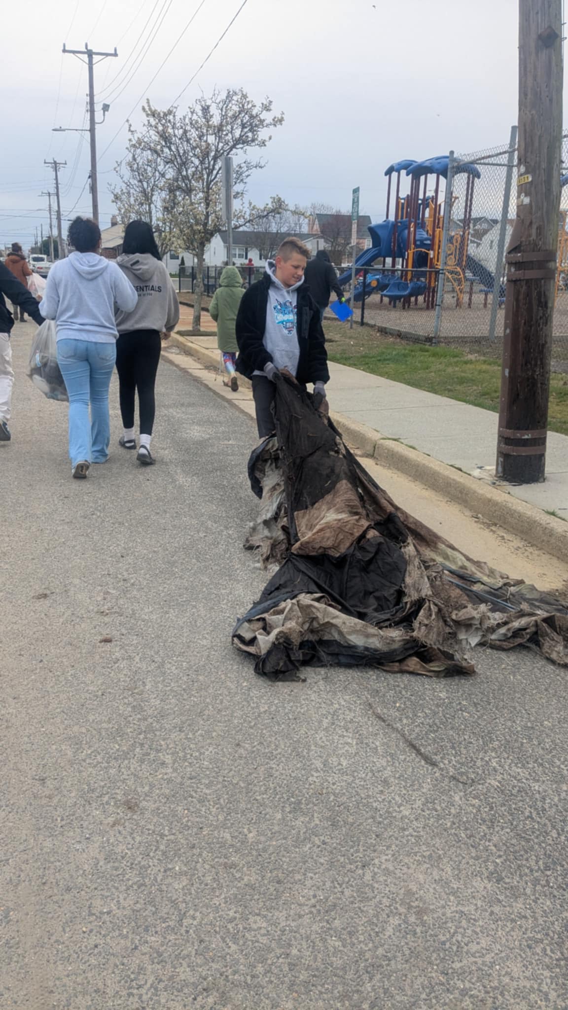 VECC Beach cleanup April 2025