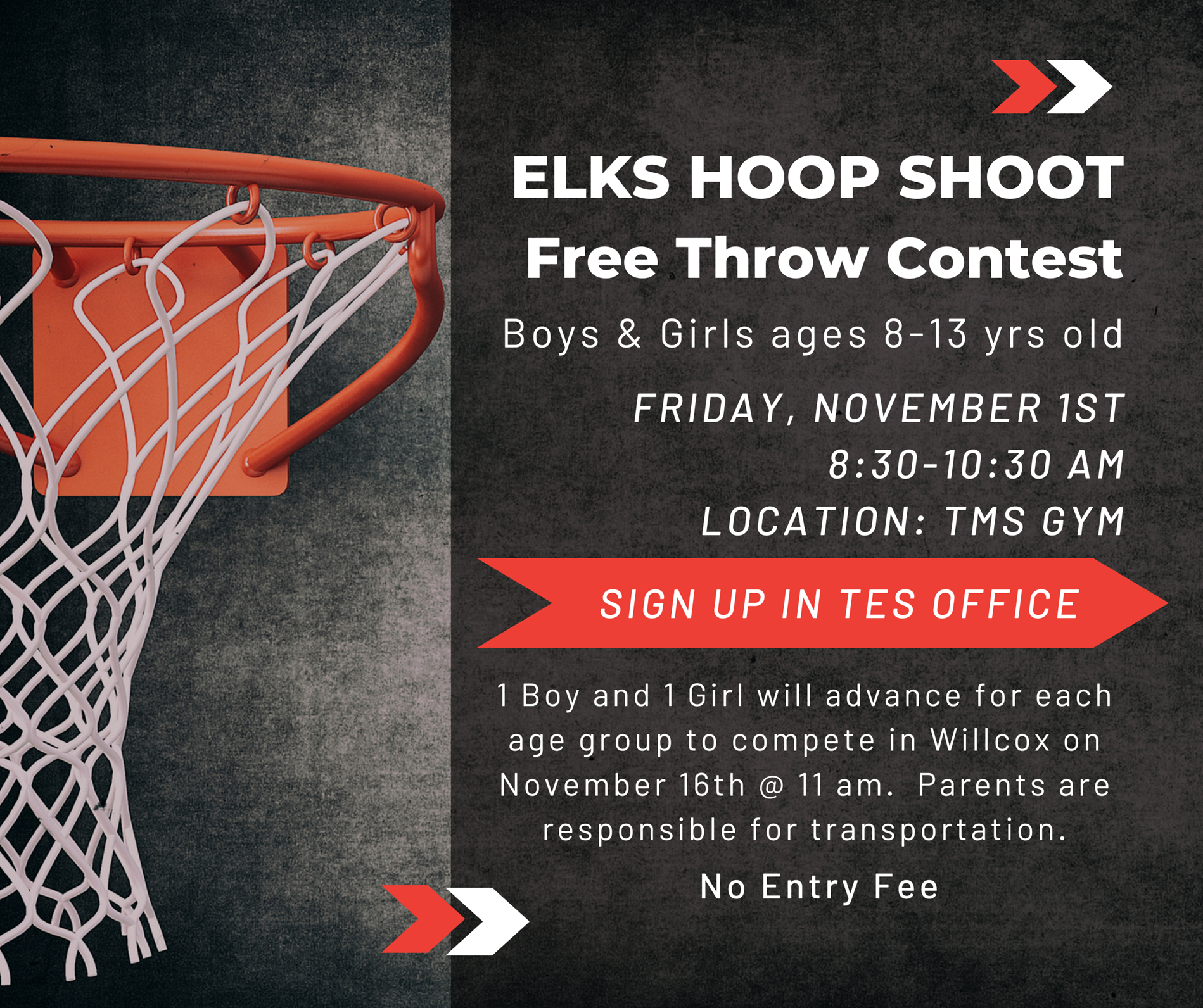 Elks Hoop Shoot