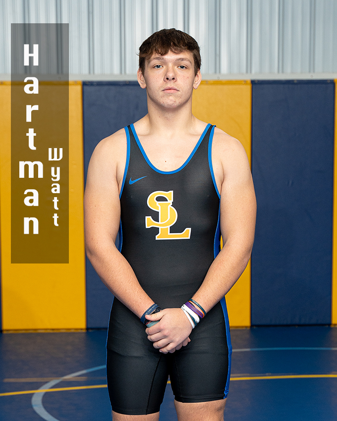 senior Wyatt Hartman