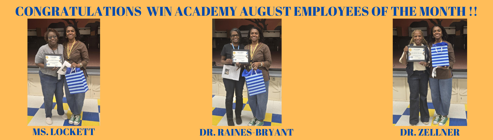 August Teacher of the Month Banner2