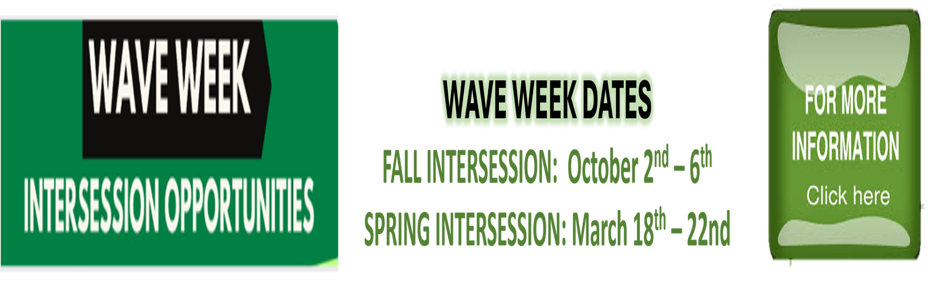 wave week intersession