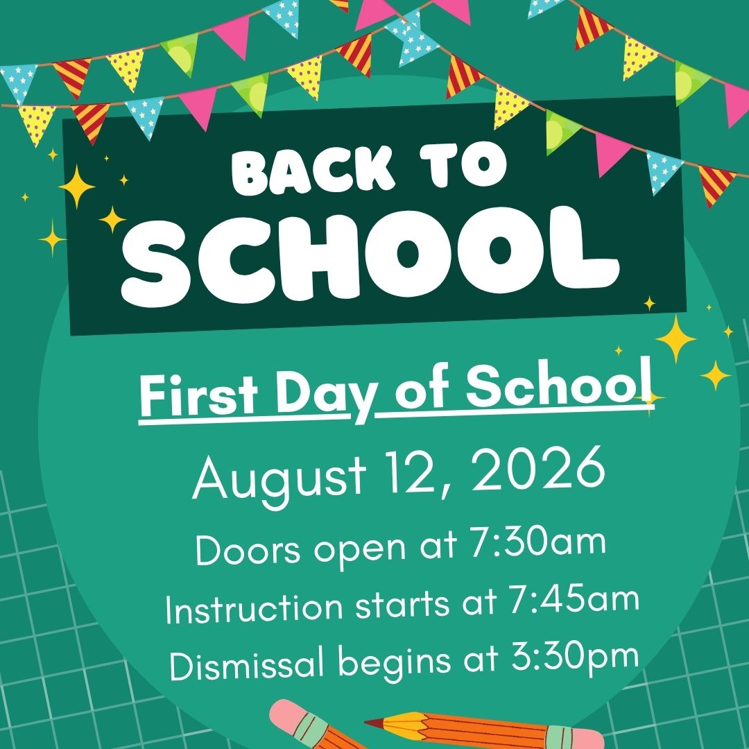 First Day Schedule
