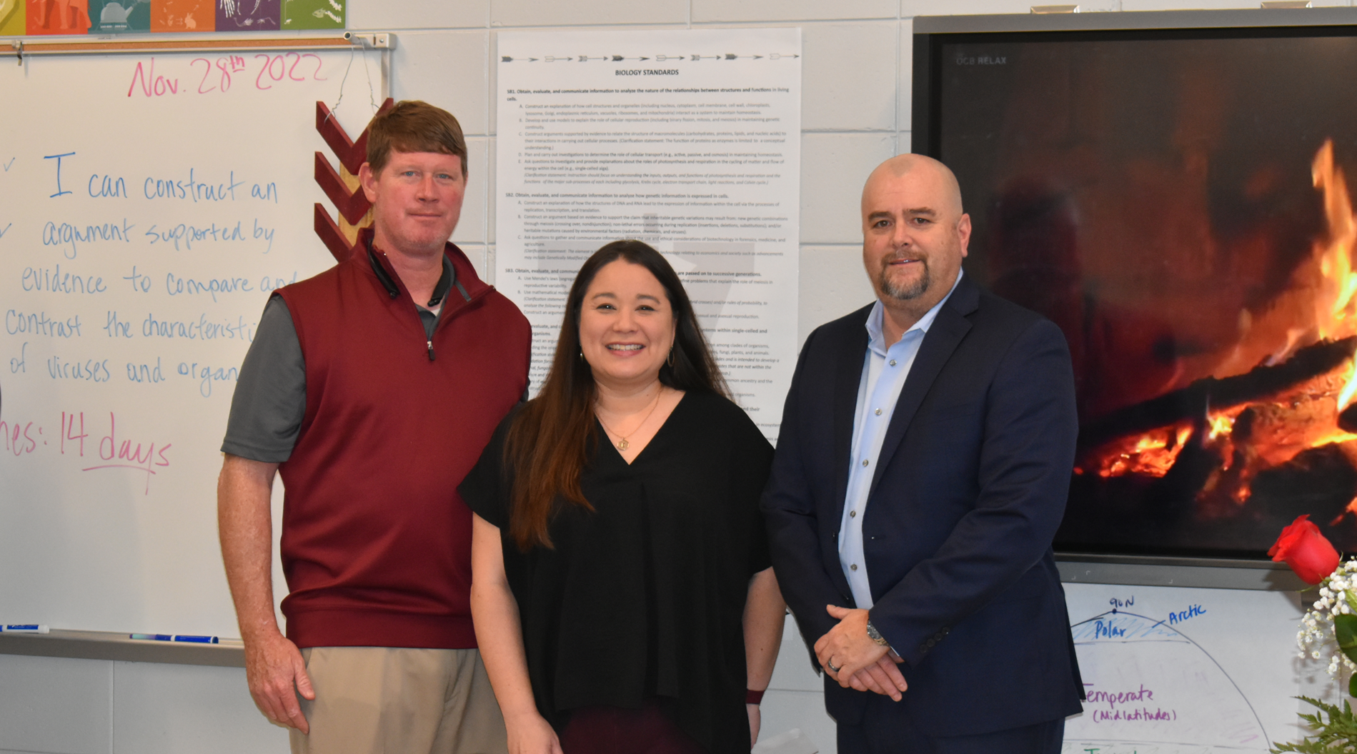 Dr. Garret Wilcox, Elissa Blount & Bruce Mulkey