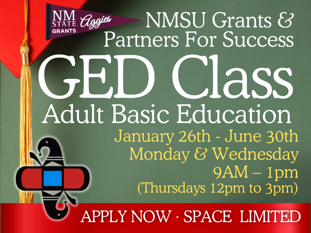 Adult Basic Education Classes · January 26 - June 30 · Apply Now!