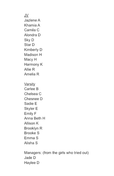 2023 Volleyball Teams 2023 Volleyball Teams