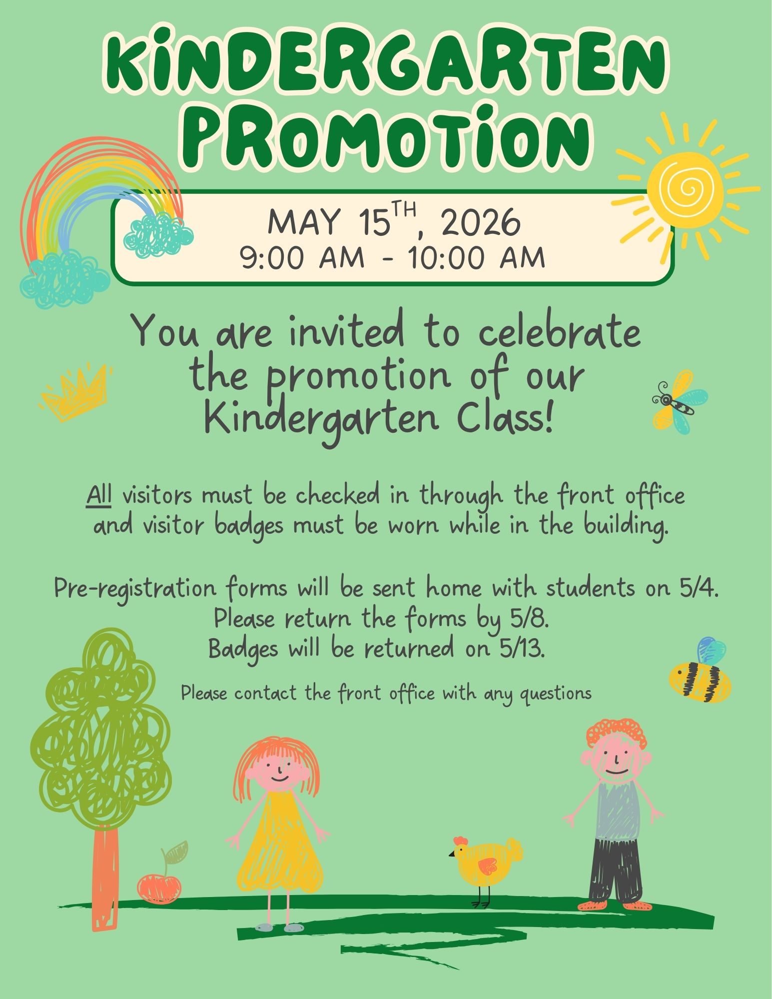 Kindergarten Promotion Kindergarten Promotion