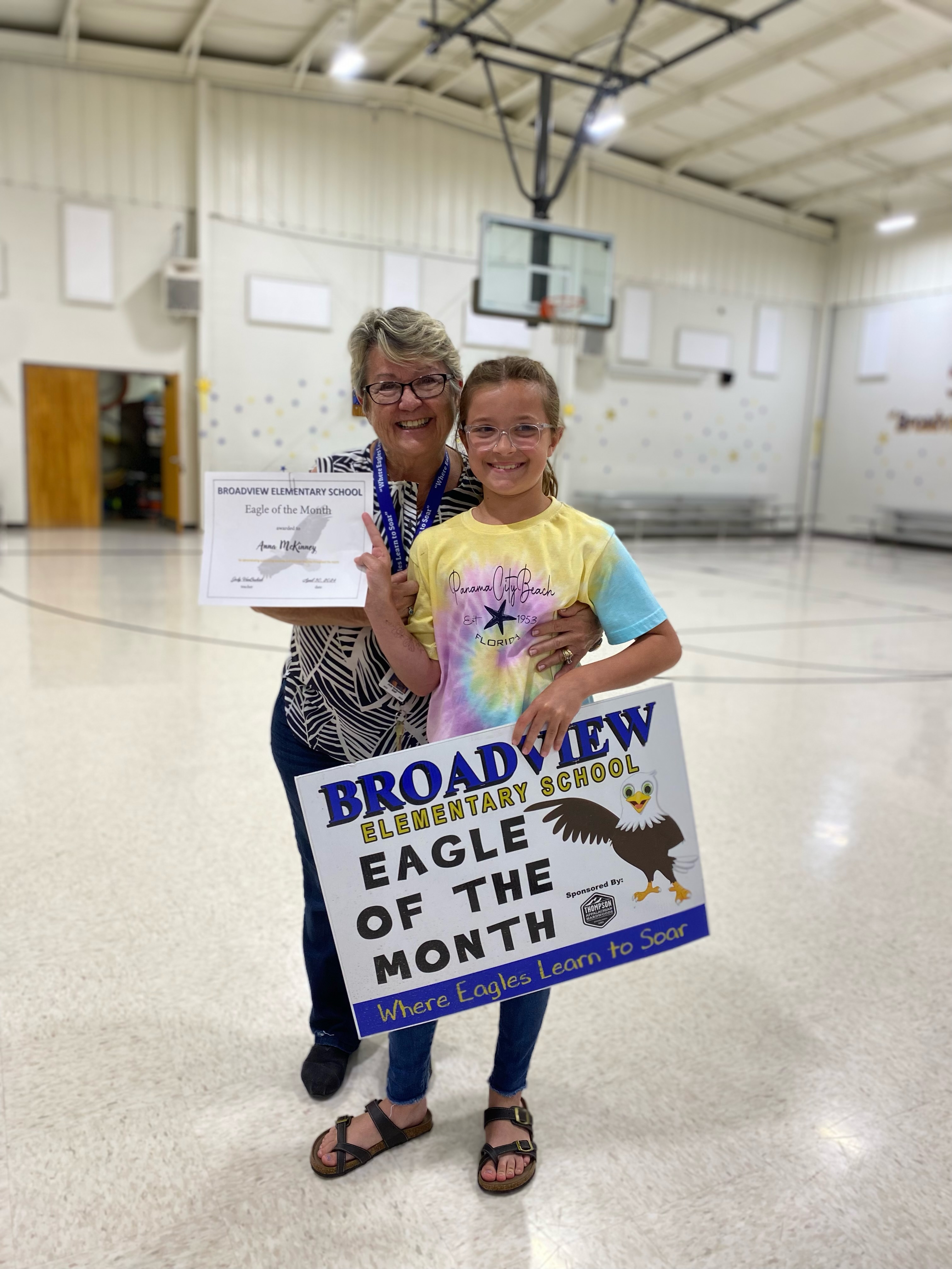 Third Grade Eagle of the Month