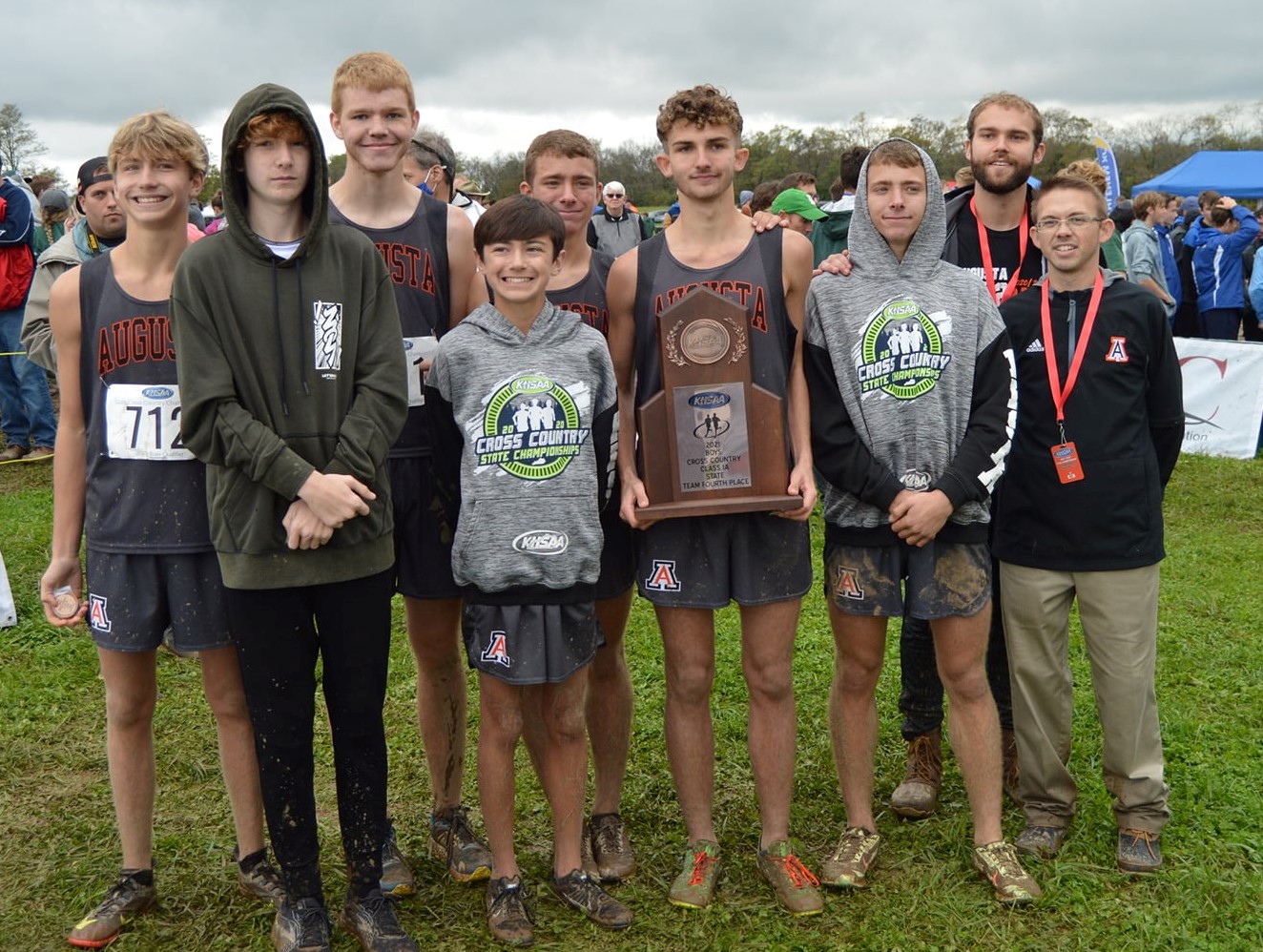 Augusta Cross Country Finishes 4th at State Championship