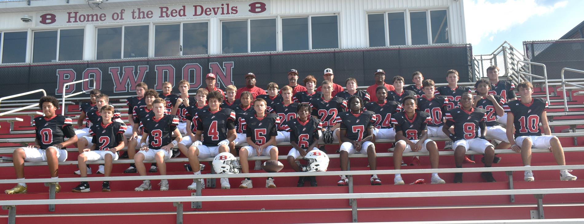2026 BMS Football Team Photo
