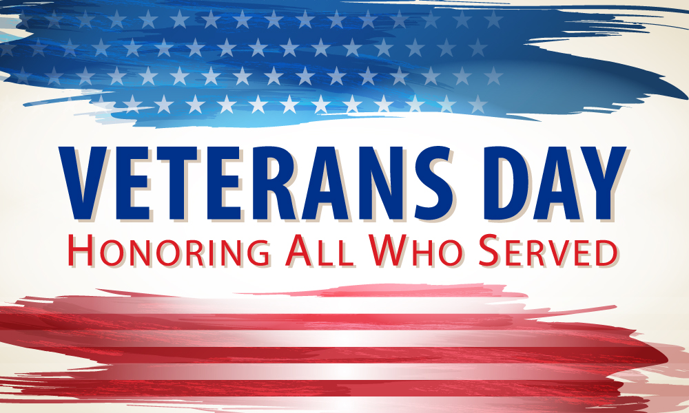 COMMUNITY SERVICE OPPORTUNITY: VETERAN'S DAY