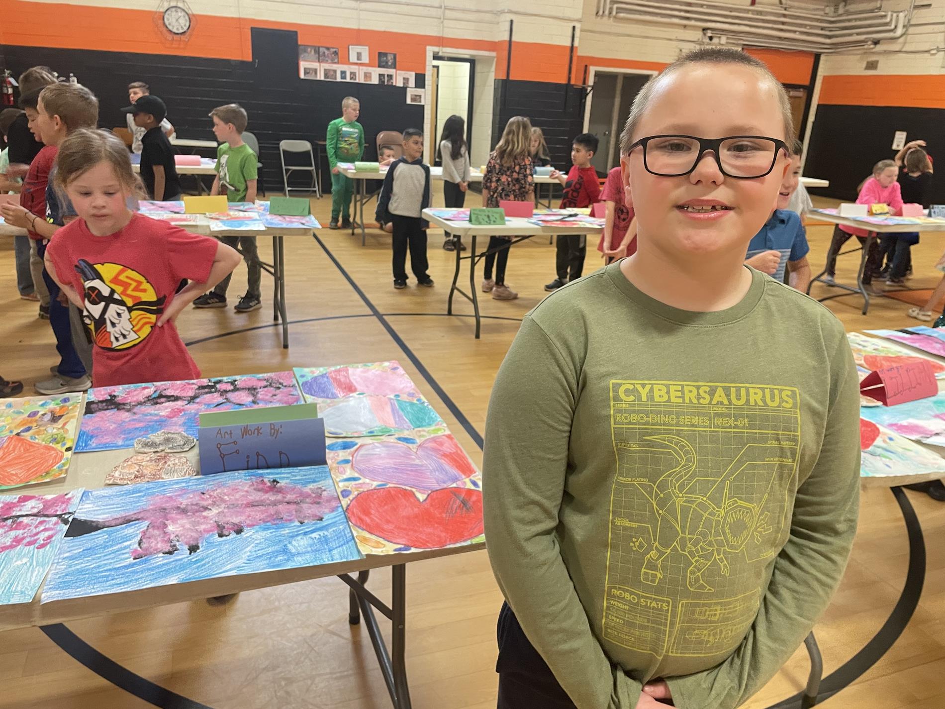 Second Grade Art Fair