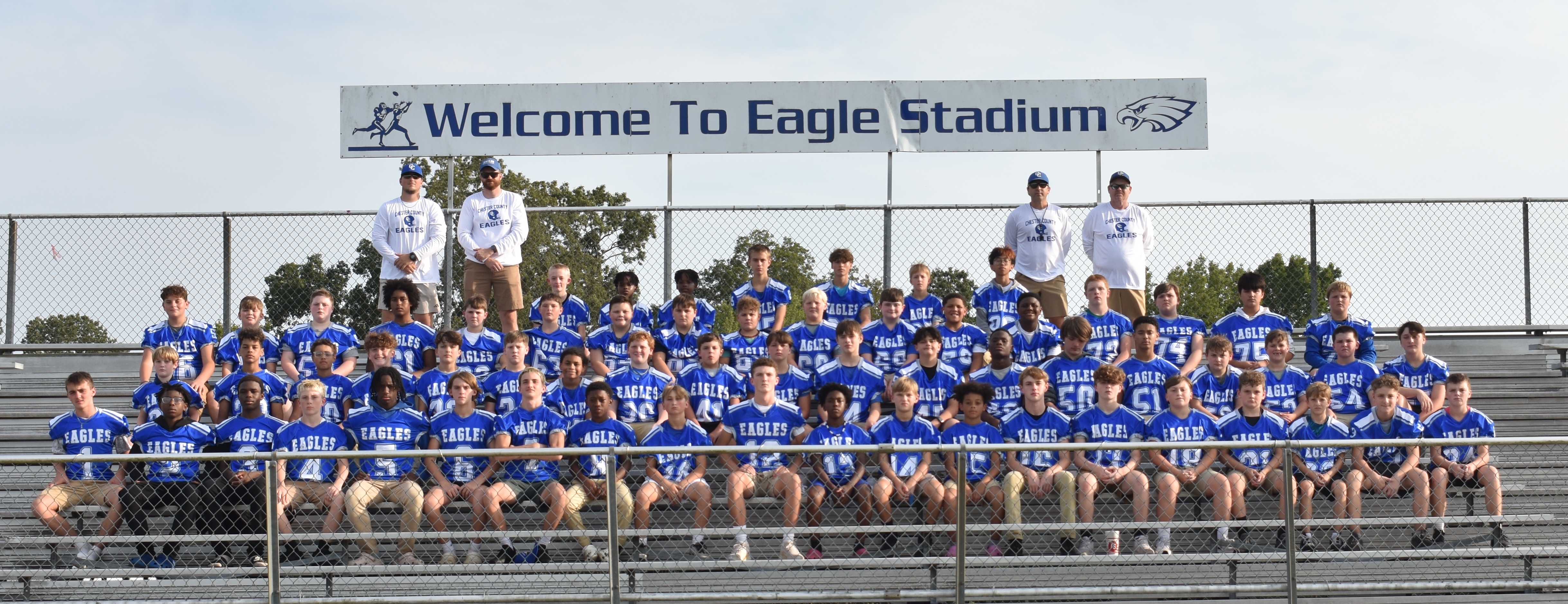 JH Football Team Photo