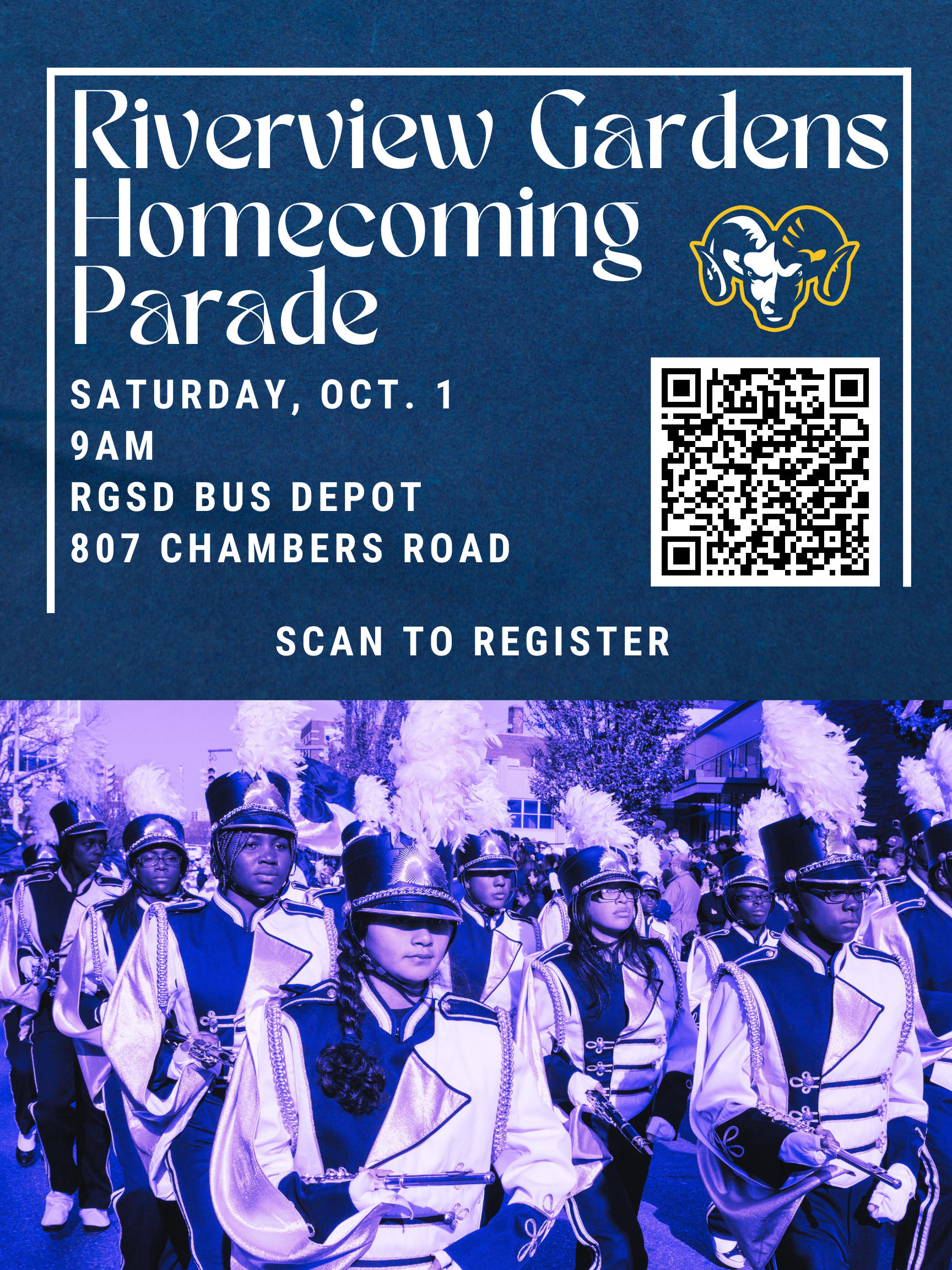 Register for the Homecoming Parade