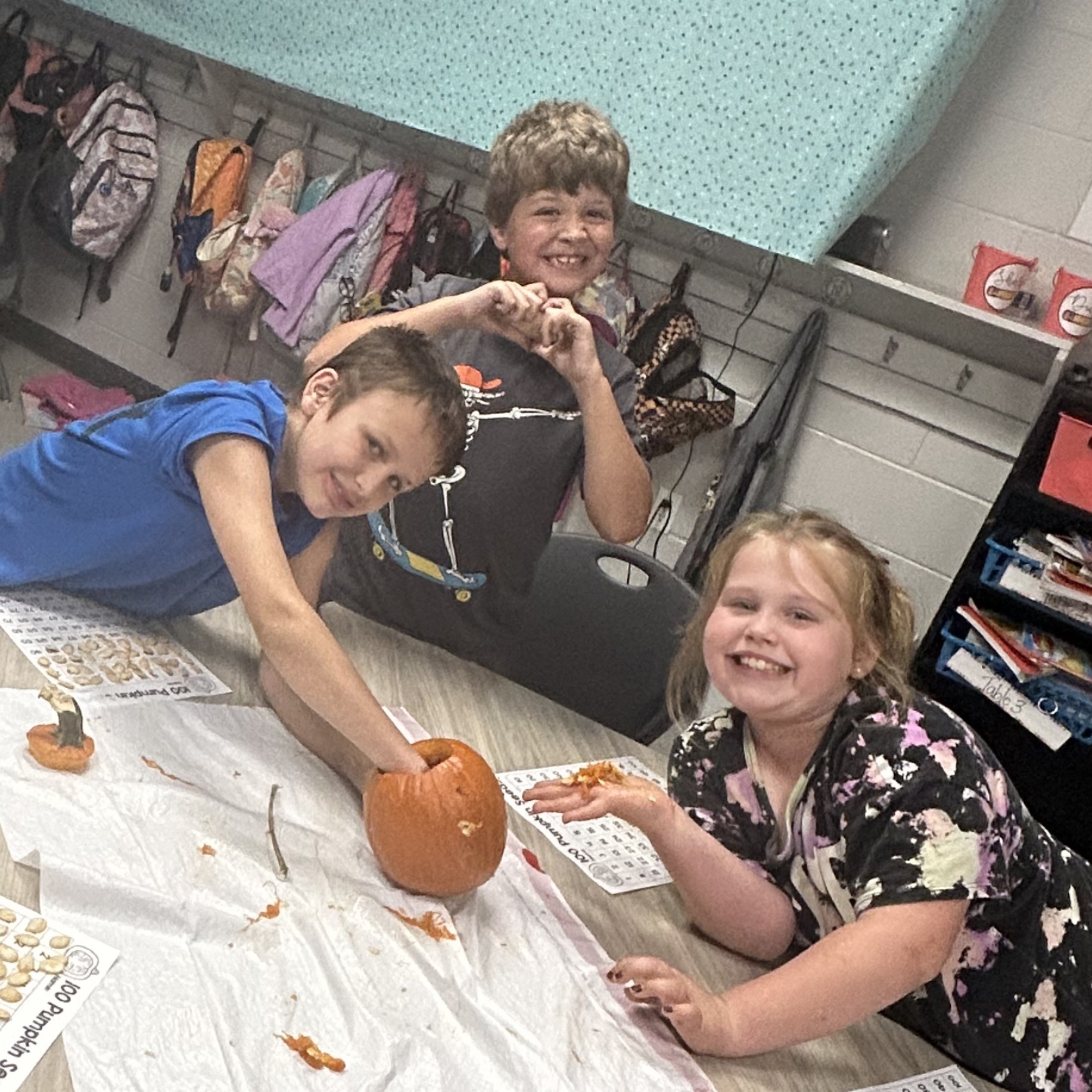 Pumpkin math 3rd grade