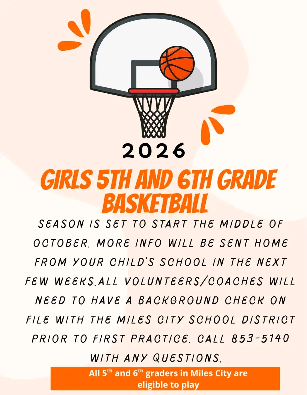 Girls 5th & 6th Basketball