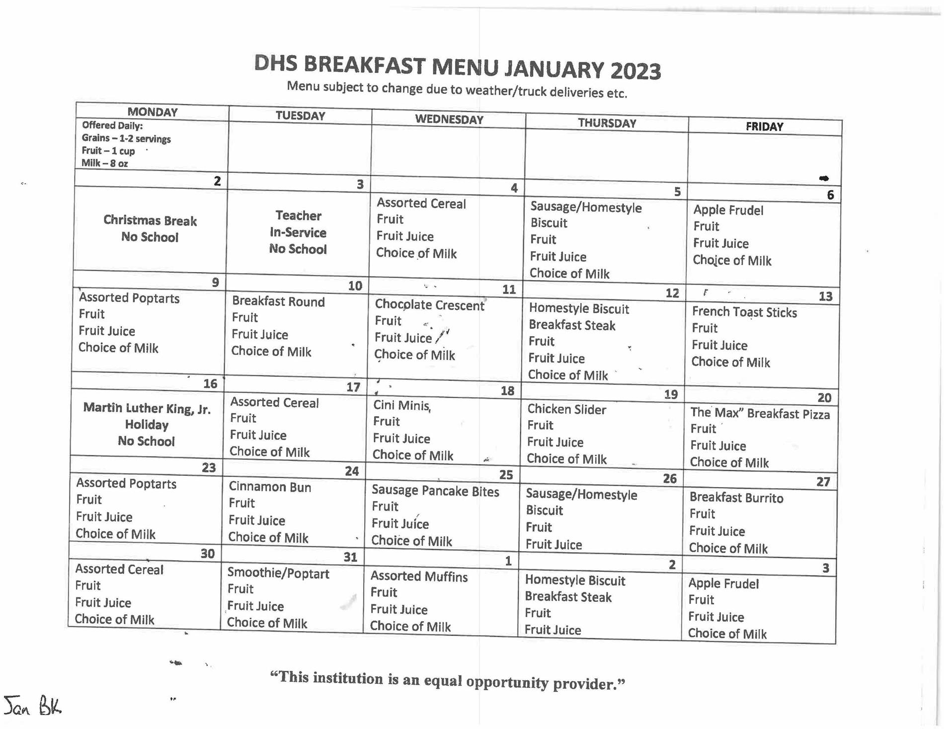 Menus Menus