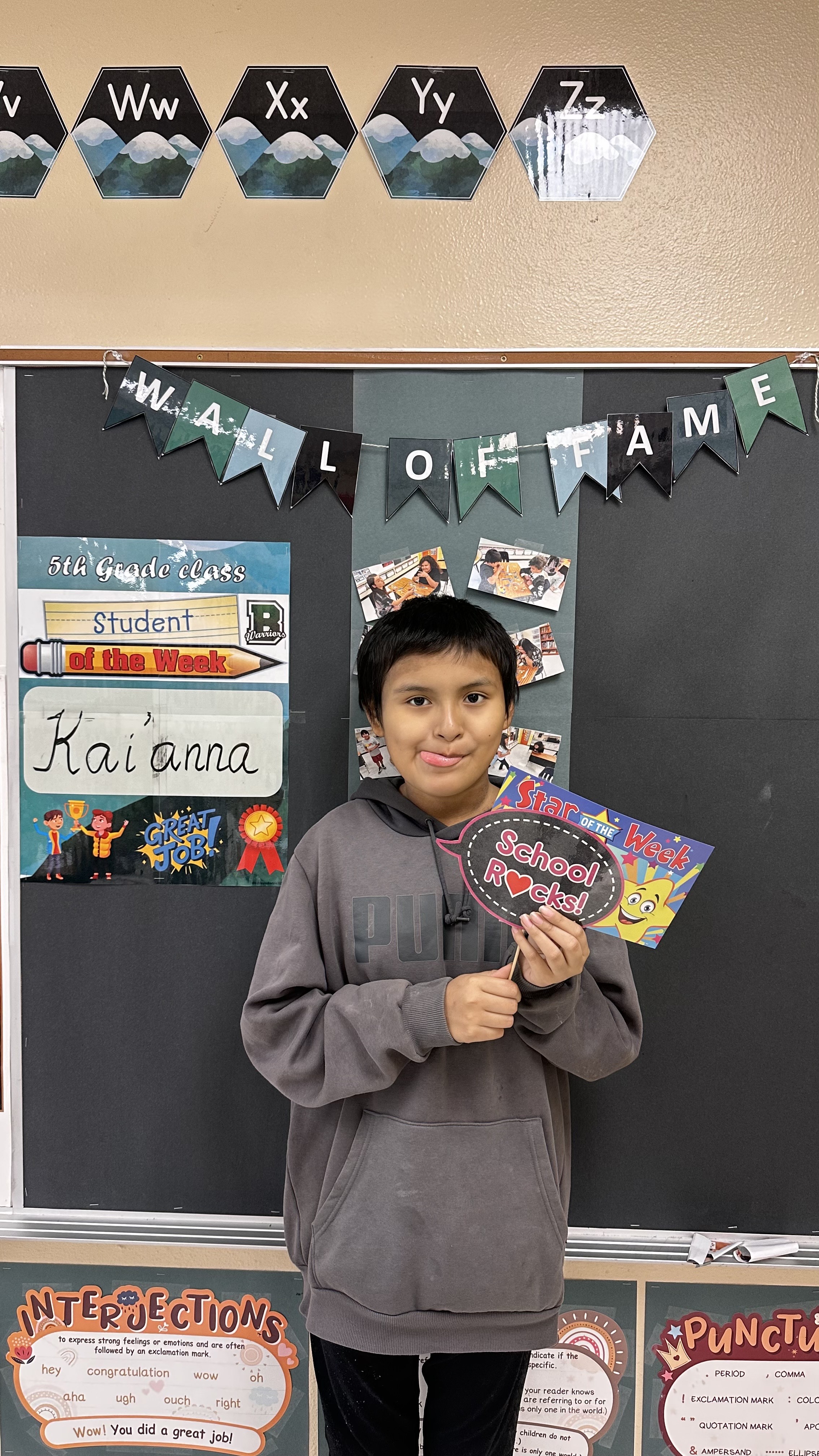 Kai'anna Ackerman
August 18-22 Student of the Week