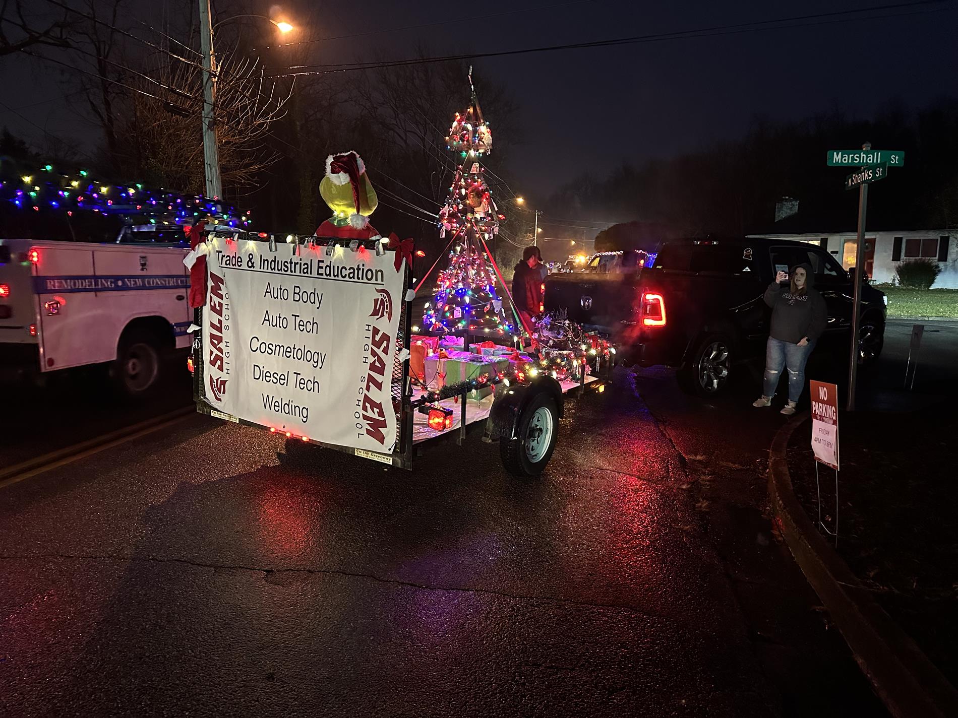 Auto Tech Float at Salem Prade