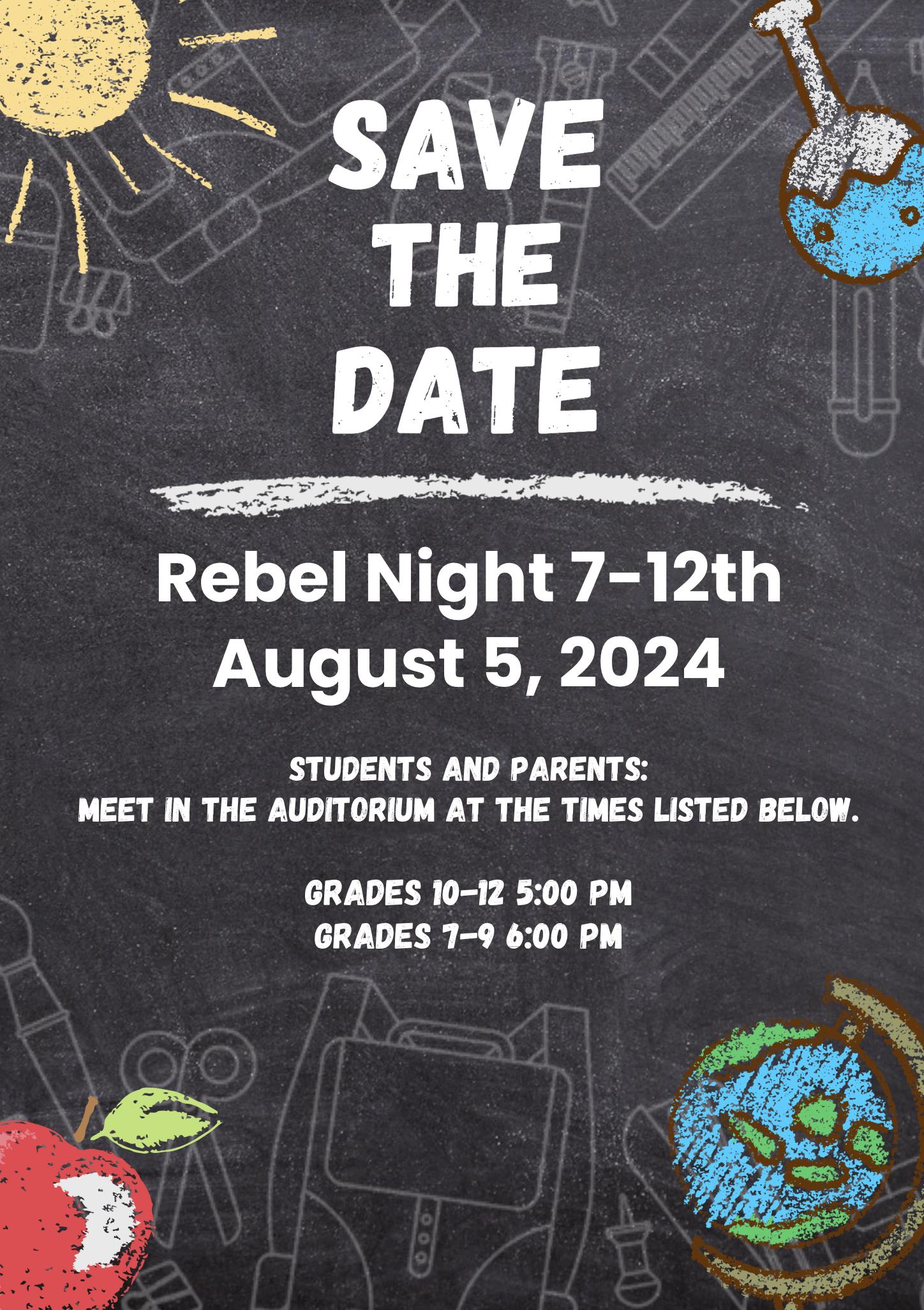 Rebel Night (Grades 7-12)