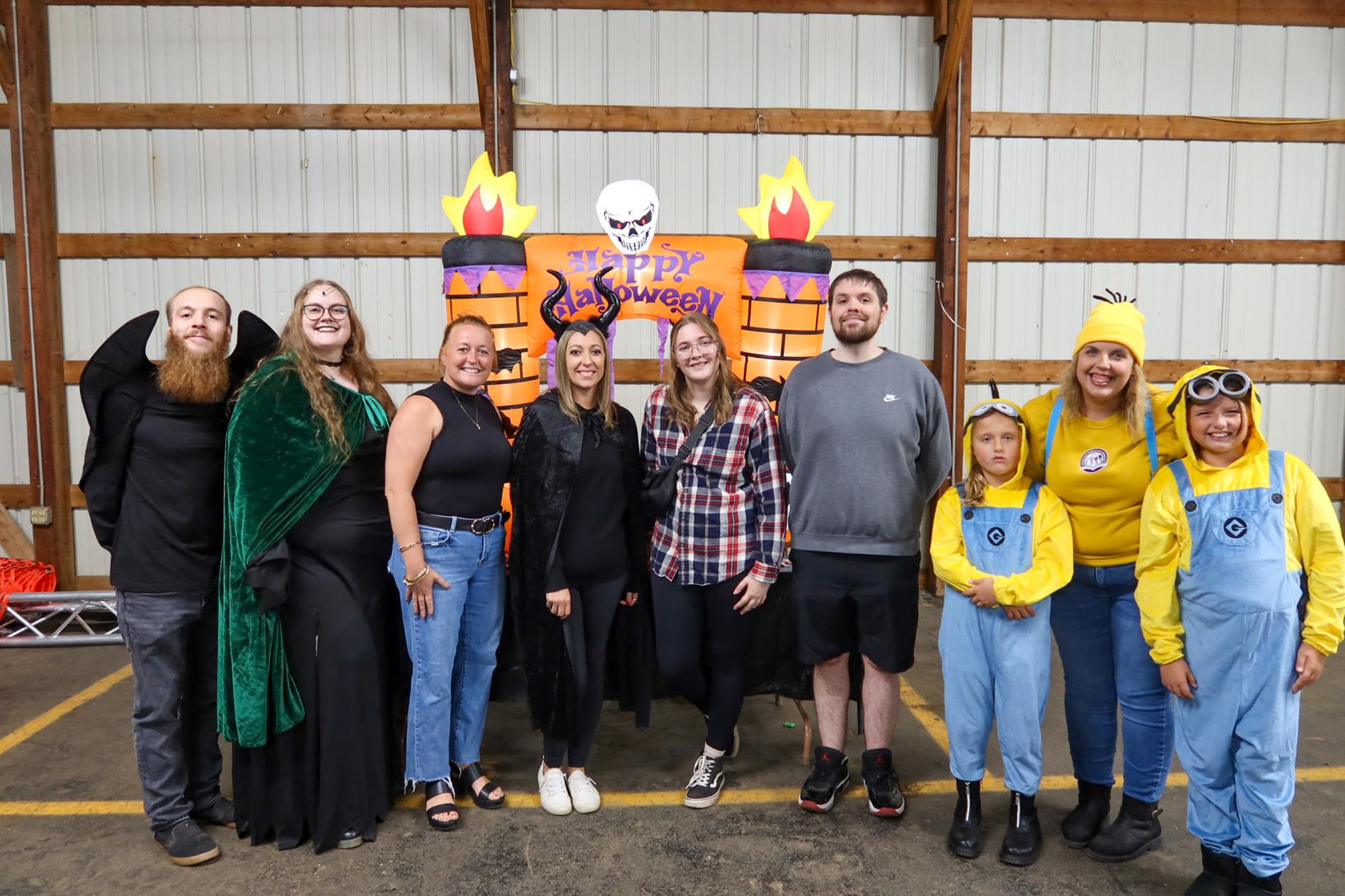 ROE staff at Abingdon Trunk or Treat