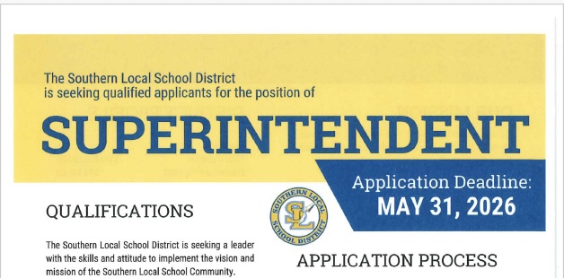 Superintendent position for the 2026-2027 school year