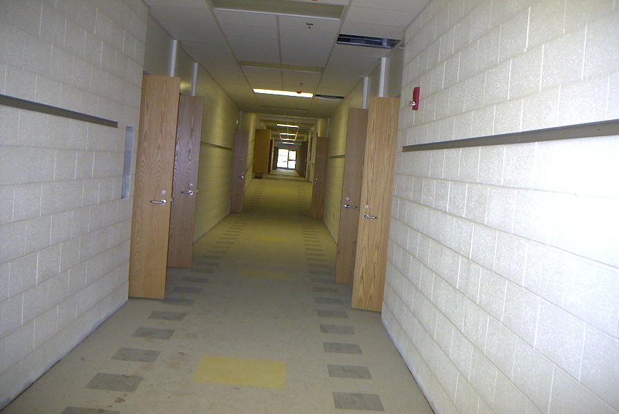 Hall in K - 3 looking East