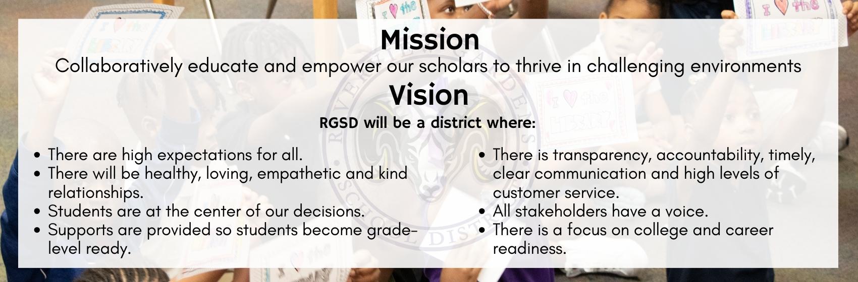RGSD Mission & Vision