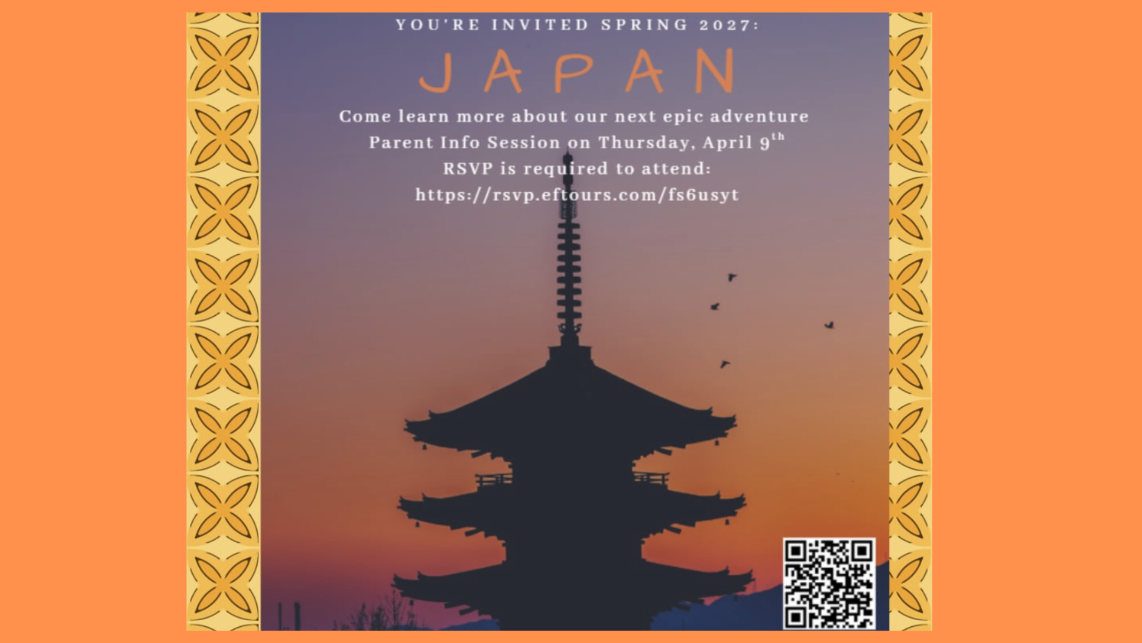 Japan Info Meeting April 9