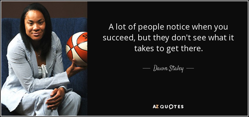 Dawn Staley Quote Success