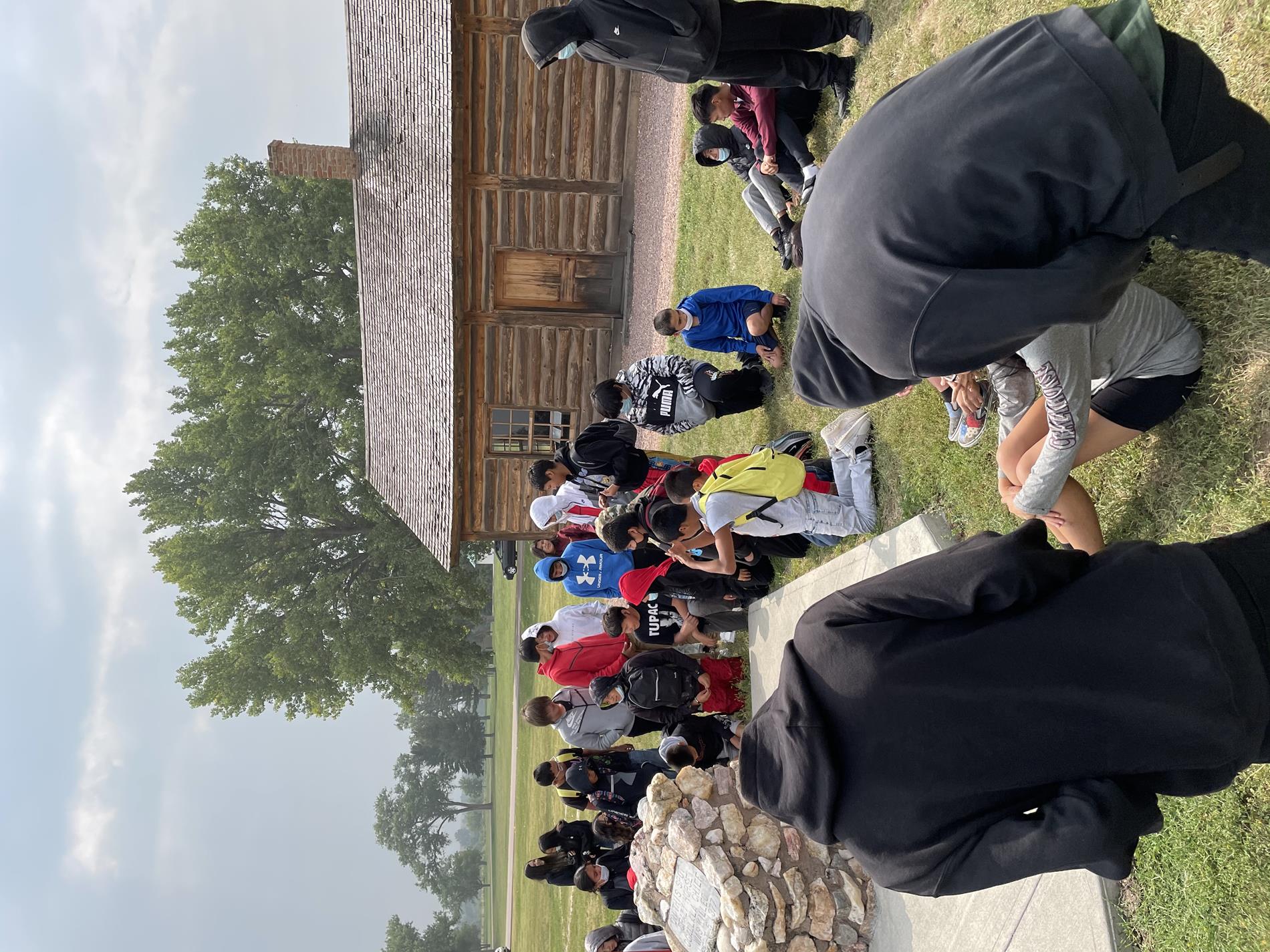 Fort Robinson student field trip