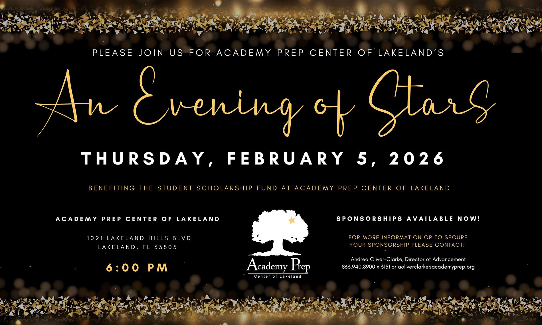 Evening of Stars Save the Date